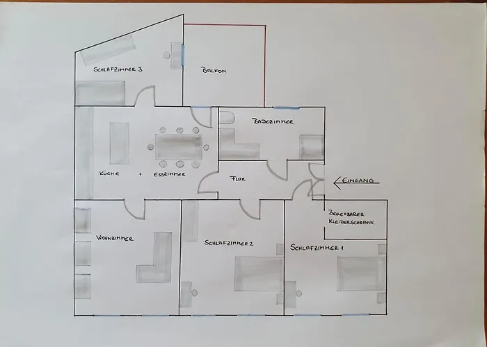 شقة Luise Mit 4-zimmer, Balkon, 127qm غورليتز